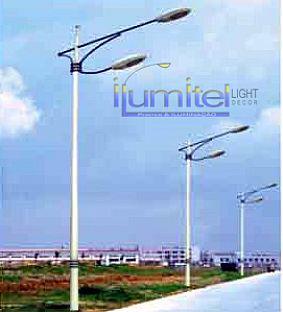 Poste Reto Galvanizado